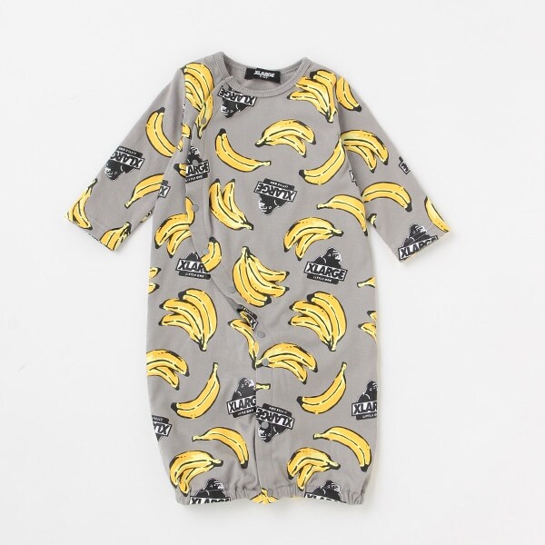 OGゴリラ＆バナナ総柄2WAYオール