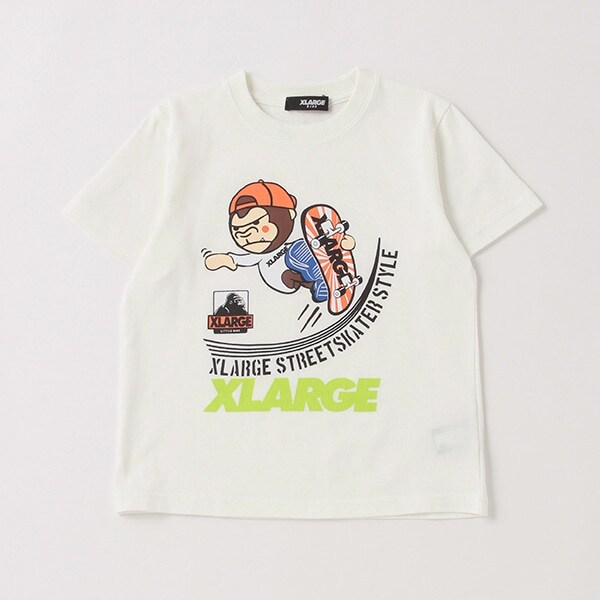 【WEB限定】スケボーファニーゴリラ半袖Tシャツ