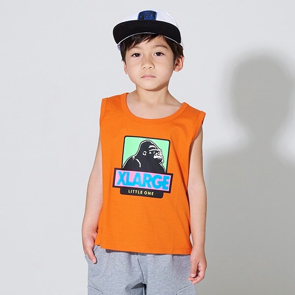 配色ボックスOGゴリラタンクトップ