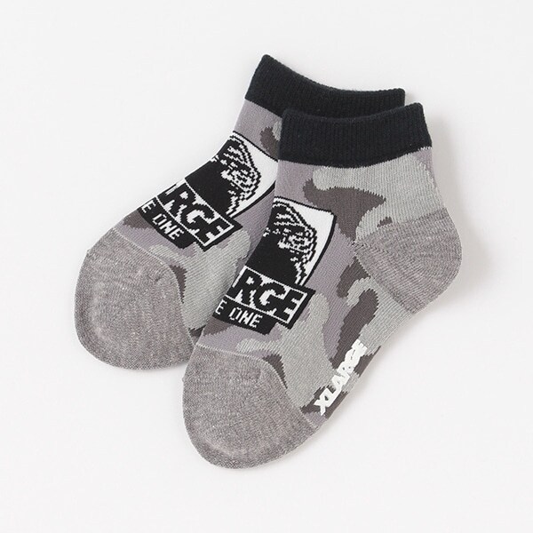迷彩柄スニーカーソックス【日本製】