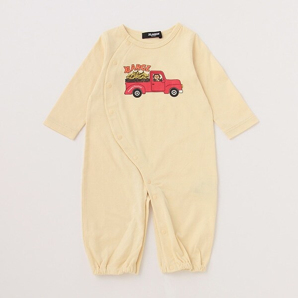 バナナファニーゴリラ長袖カバーオール