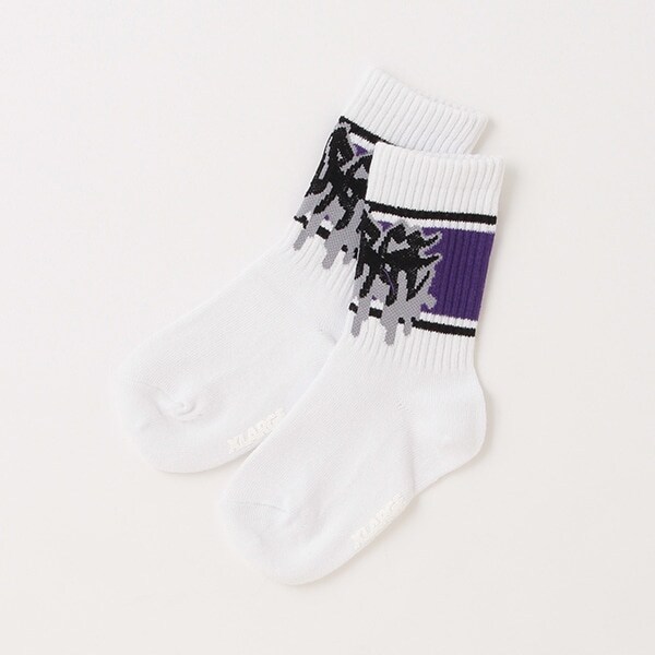 スプレーロゴラインソックス【日本製】