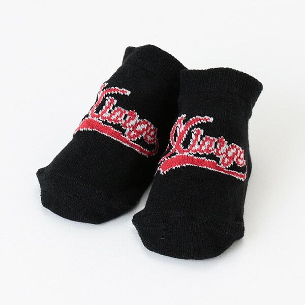 ベースボールロゴベビーソックス