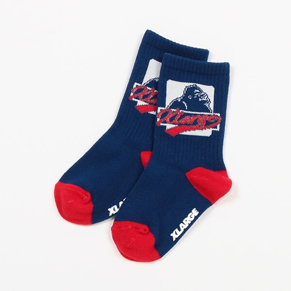 ボックスゴリラクルーソックス