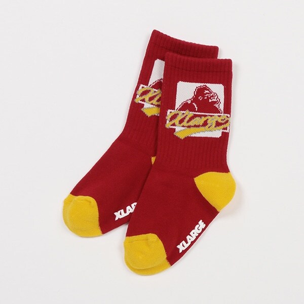 ボックスゴリラクルーソックス