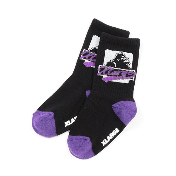 ボックスゴリラクルーソックス