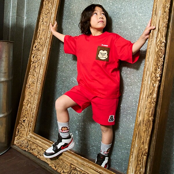 後ろポケットファニーゴリラショートパンツ