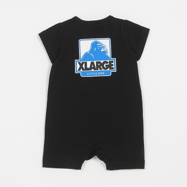 ホックスゴリラ半袖カバーオール