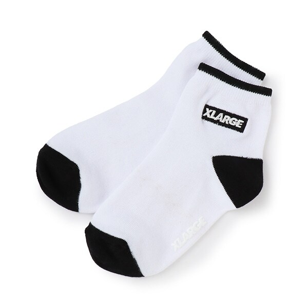 ロゴ刺しゅうショートソックス