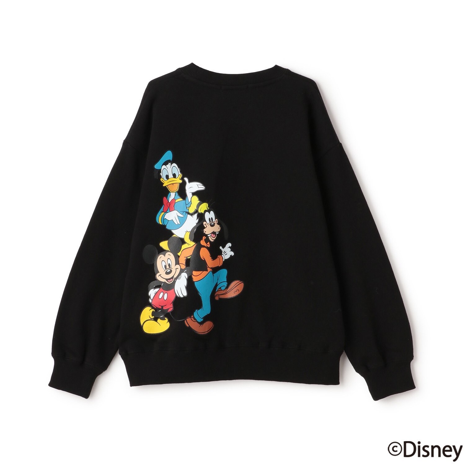 【DISNEY】バックプリントトレーナー