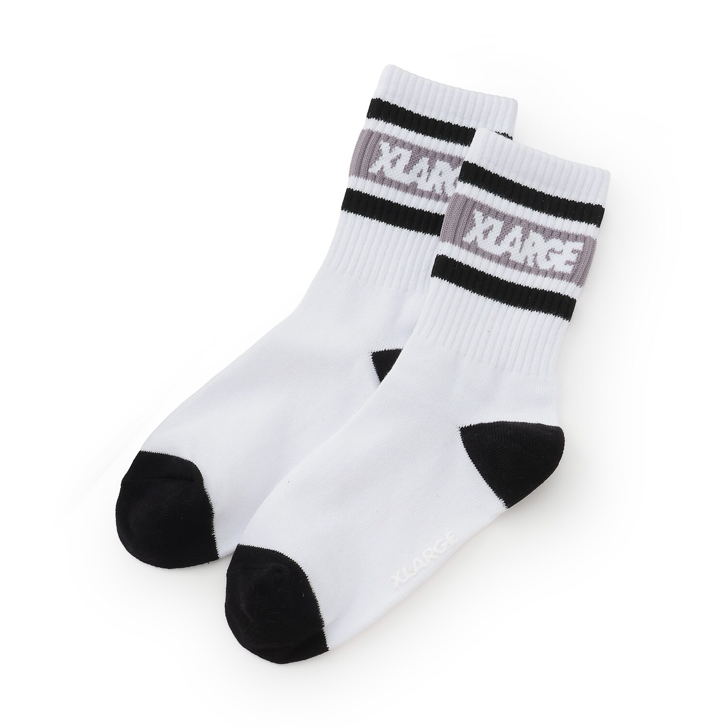 ロゴラインクルーソックス