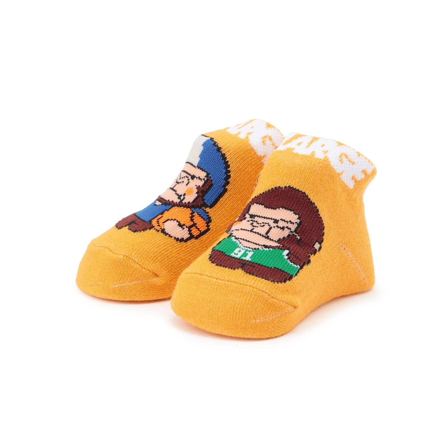 スポーツファニーゴリラベビーソックス