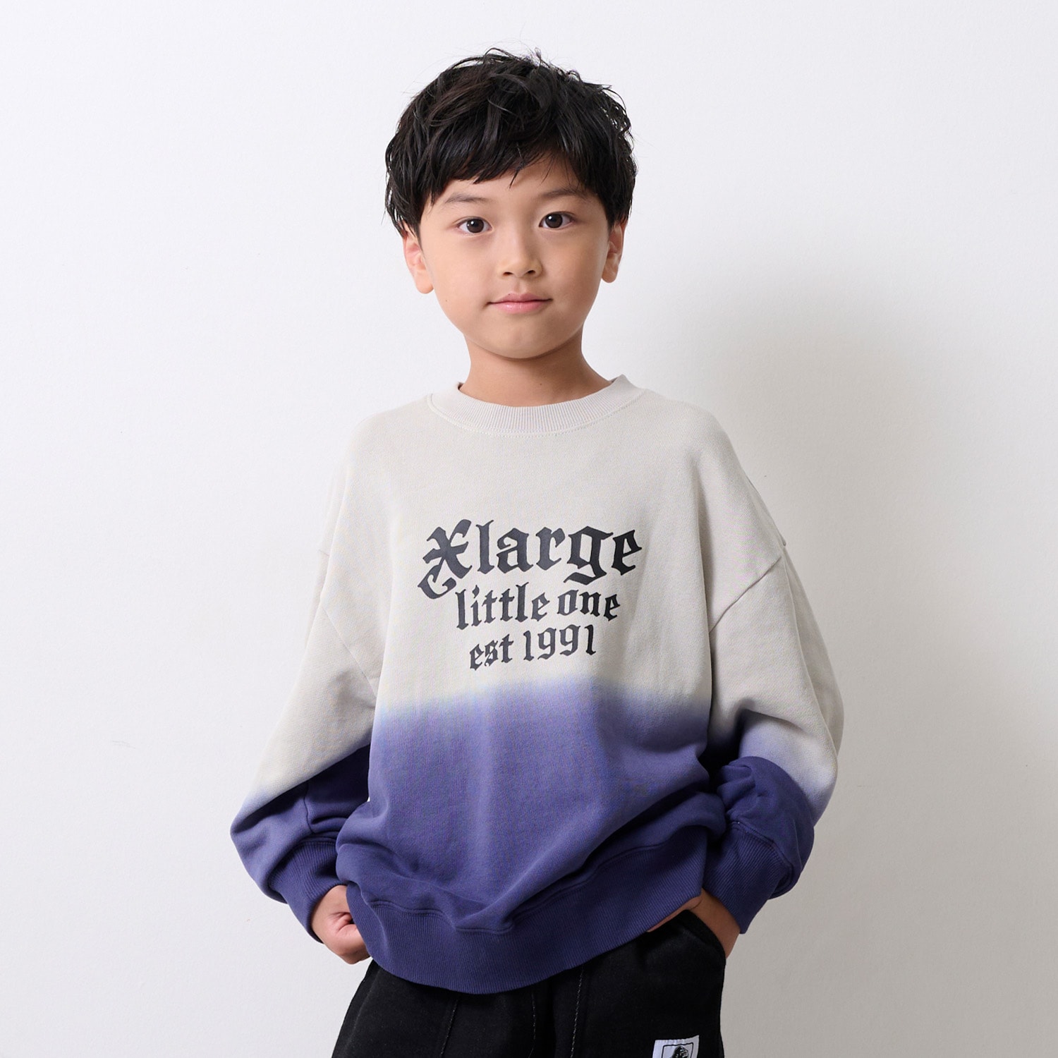 グラデーションタイダイトレーナー