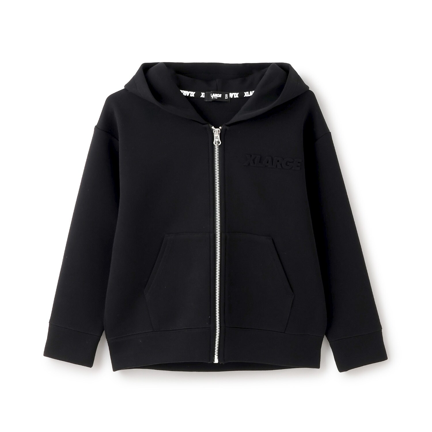 バックOGダンボールニットジップパーカー