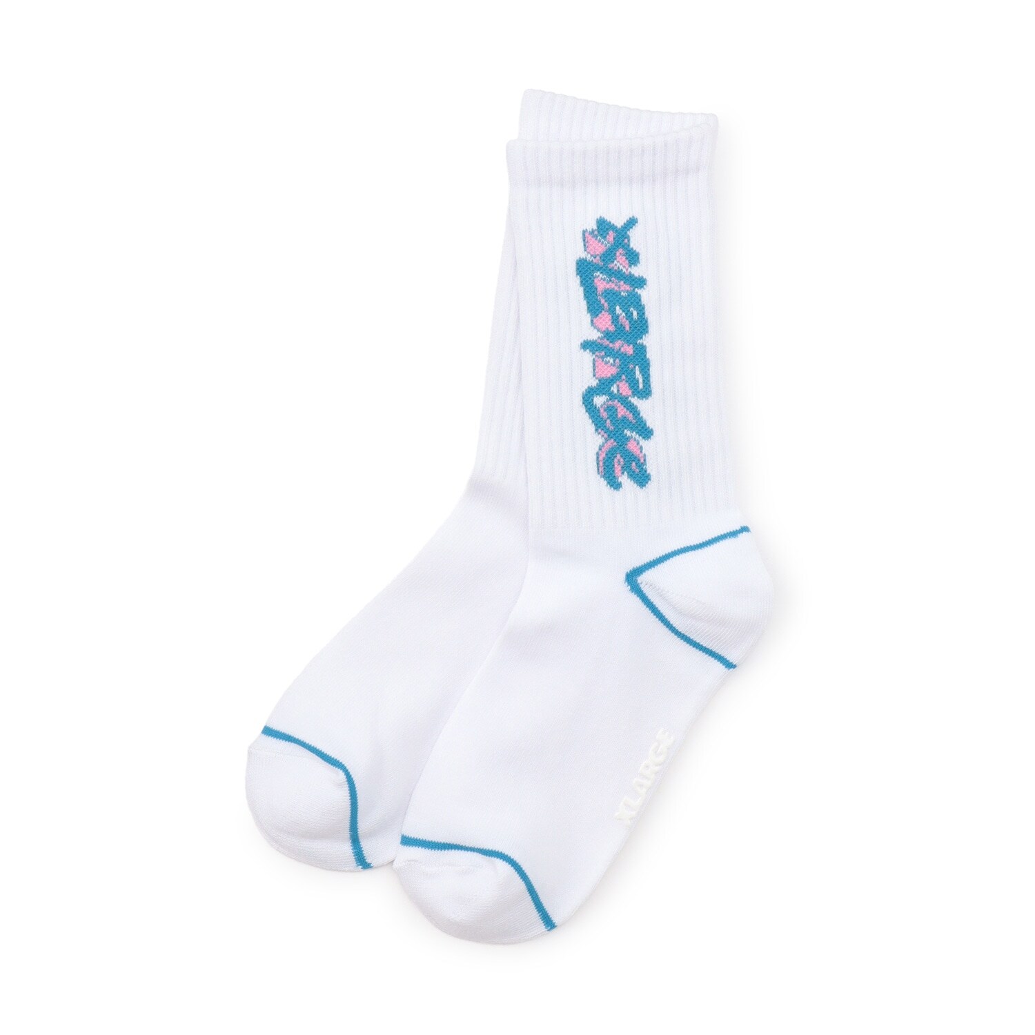 グラフィティロゴクルーソックス