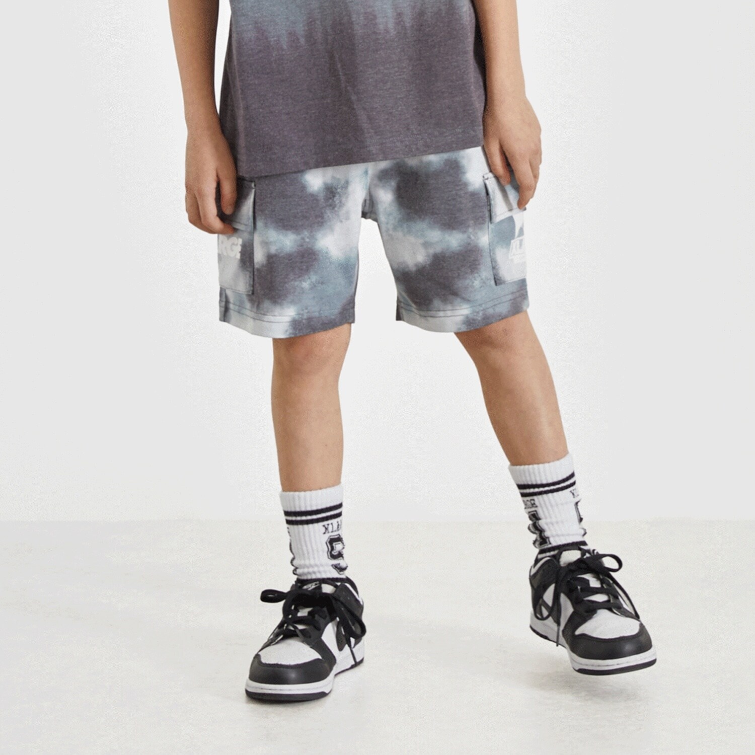 OGグラデーションタイダイ カーゴショートパンツ