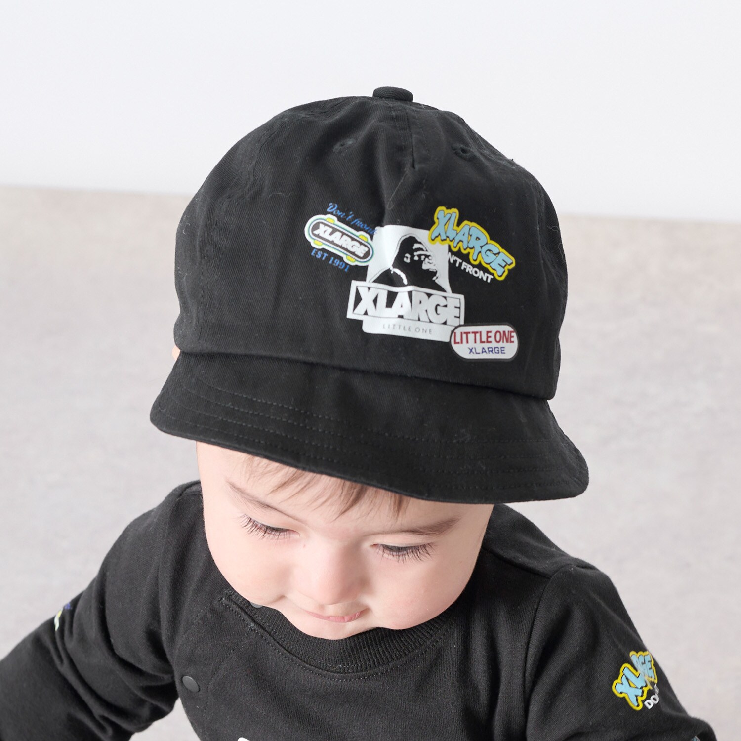 ロゴワッペン風プリント OGベビーキャップ