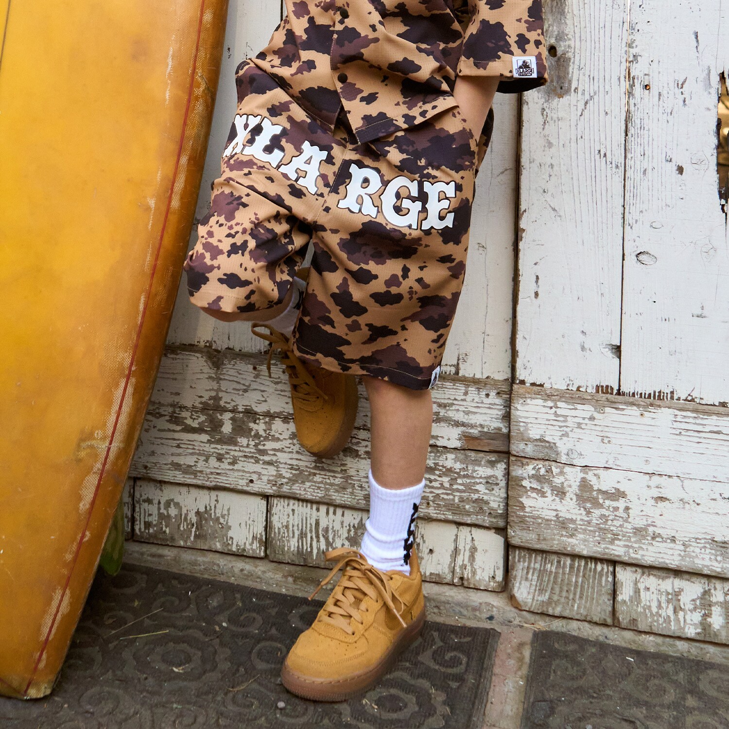 アニマル総柄 ハーフパンツ