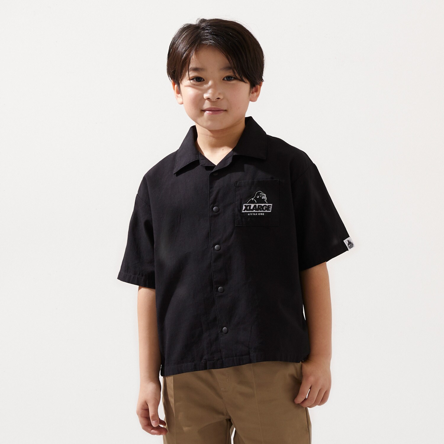 バンダナ柄 パナマ織半袖シャツ