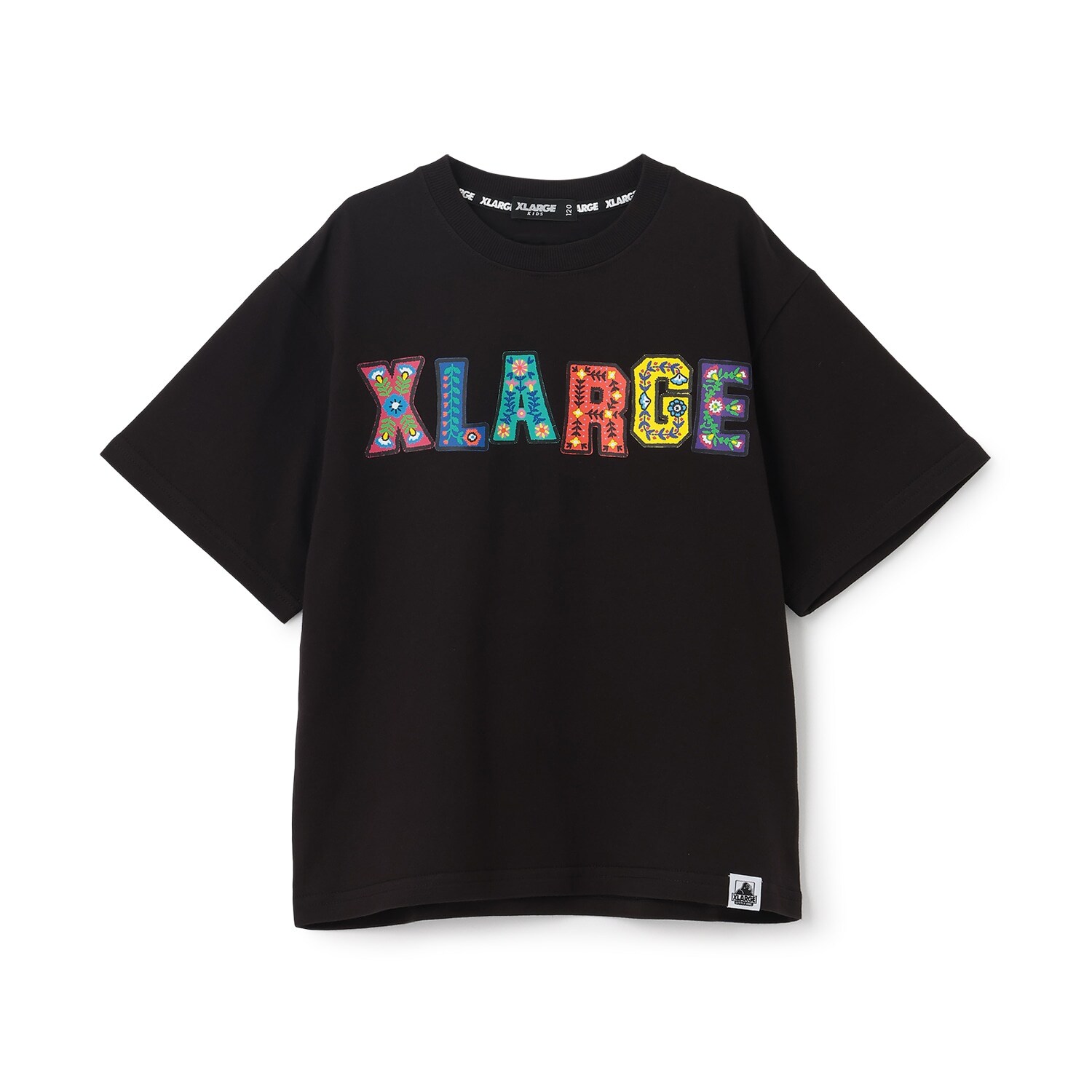 フラワーロゴ半袖Tシャツ