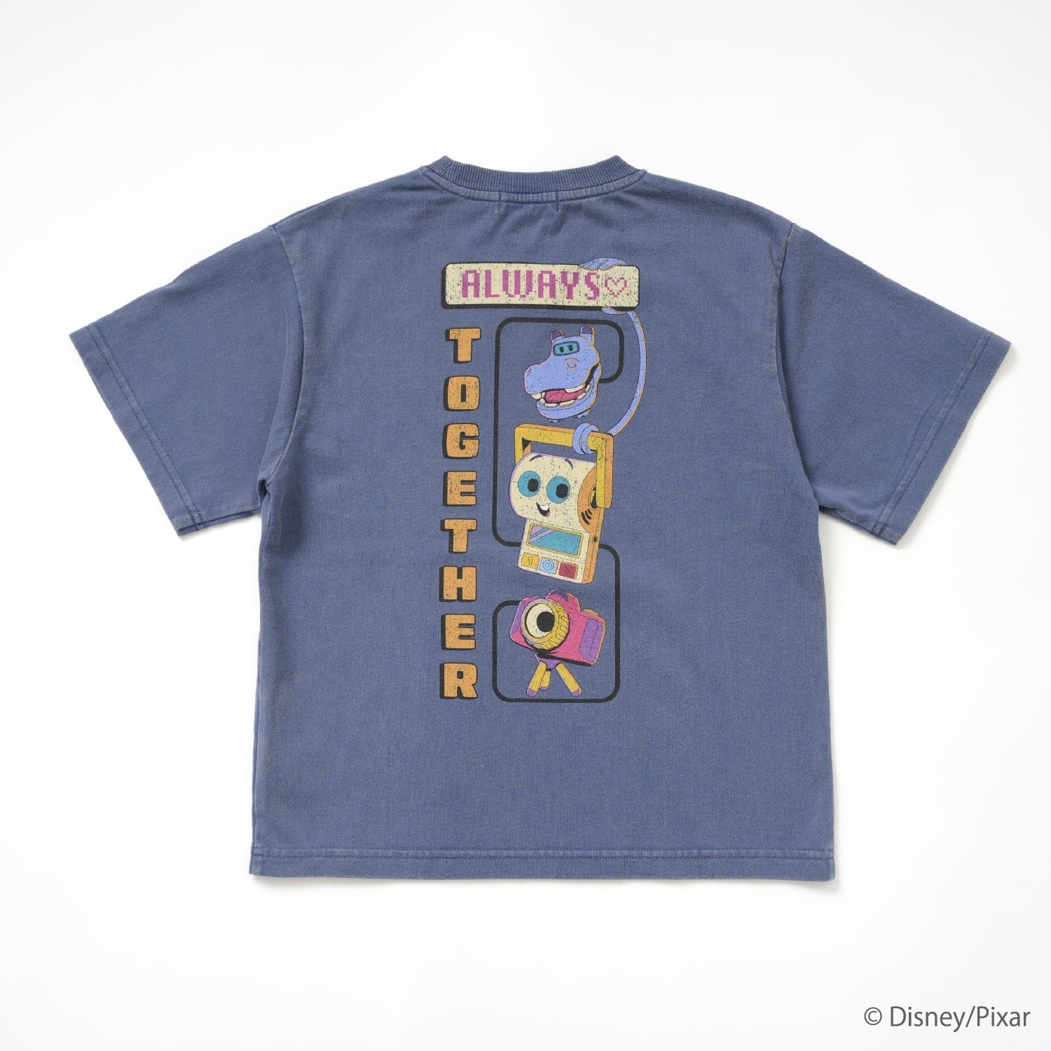 【Disney/Pixar】トイ･ストーリー5/ヴィンテージ風ピクセル半袖Tシャツ