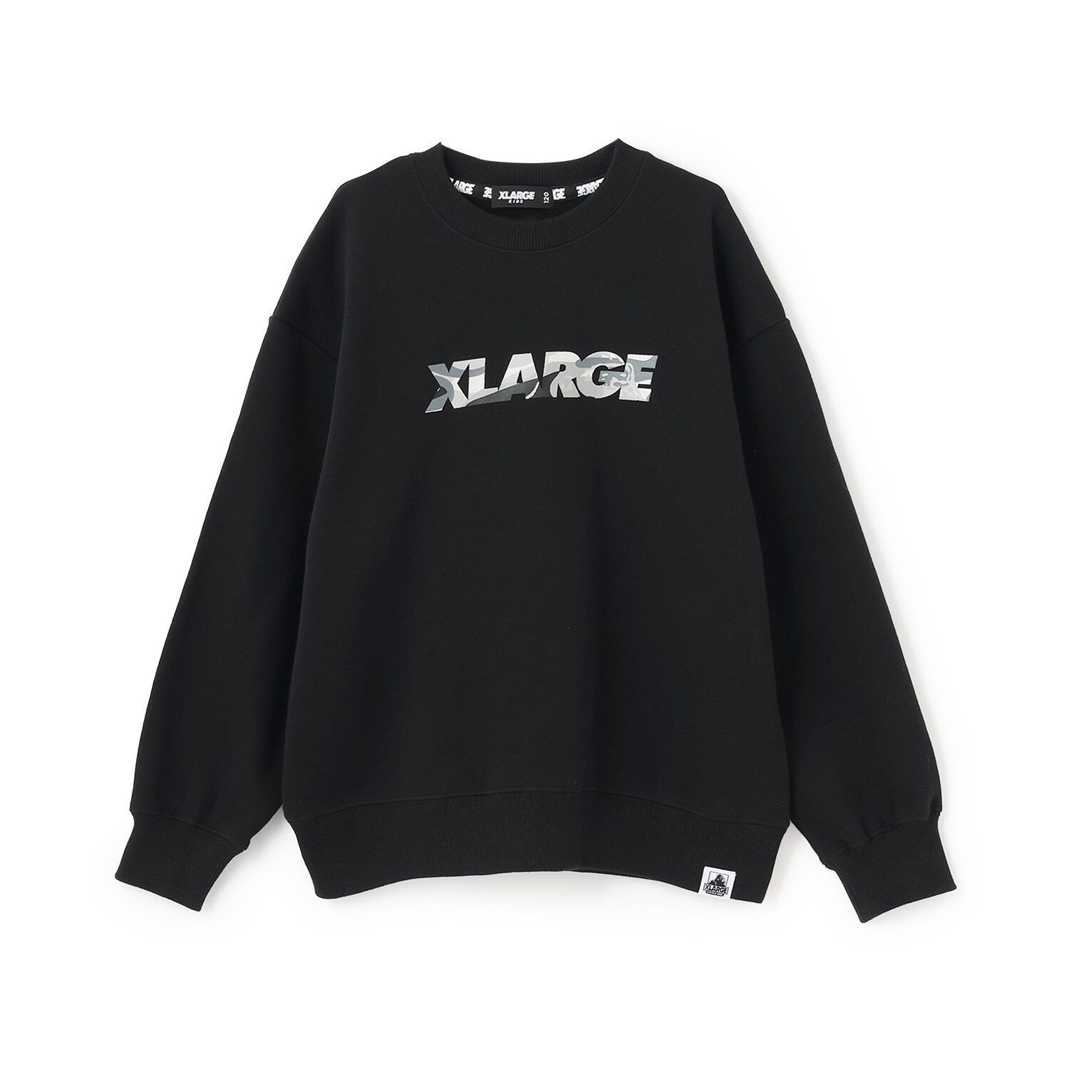 【人気商品再入荷】【直営店で取り扱い無し】迷彩ロゴトレーナー