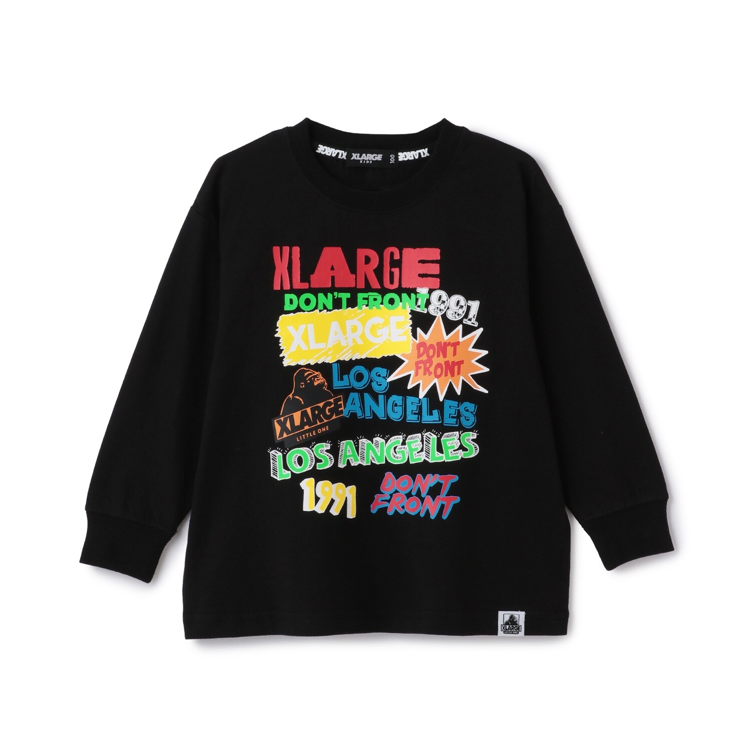 【人気商品再入荷】【直営店で取り扱い無し】ランダムマルチロゴ長袖Tシャツ