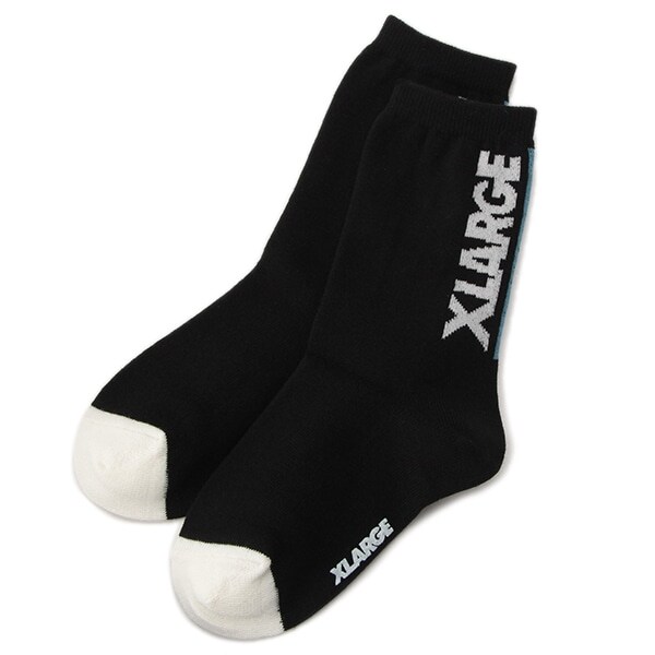 たてロゴクルーソックス