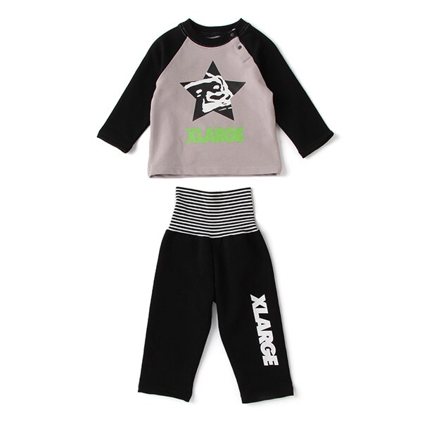 裏毛 スターOGゴリラパジャマ上下セット