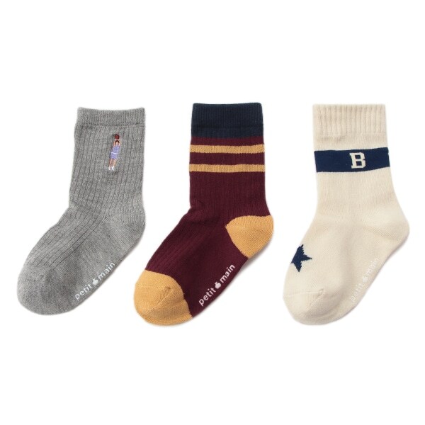 スポーツアソートソックス3Pセット