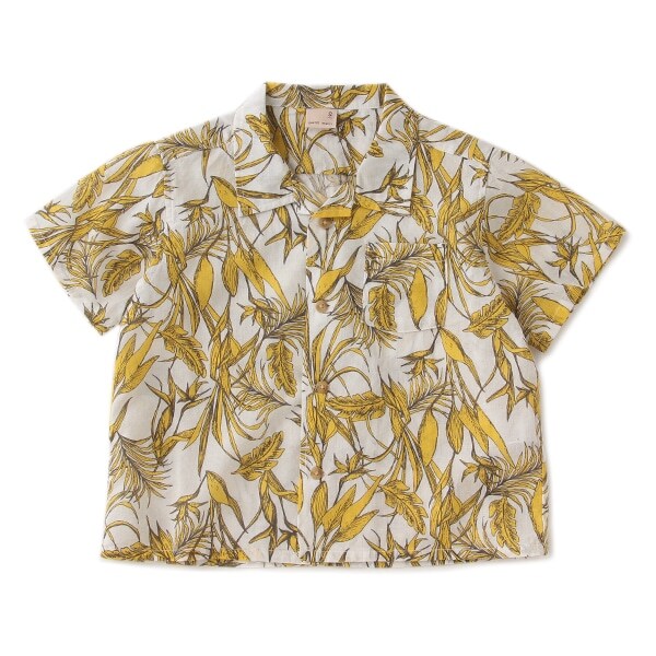 ツタ柄アロハシャツ