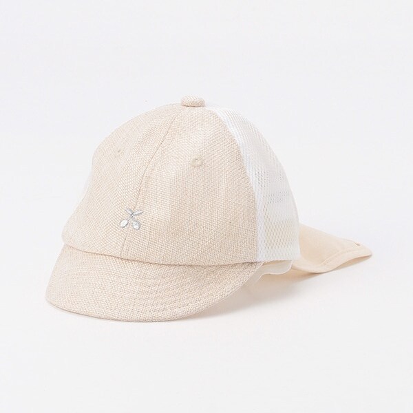 冷感 BABY日よけ布つきアソートキャップ