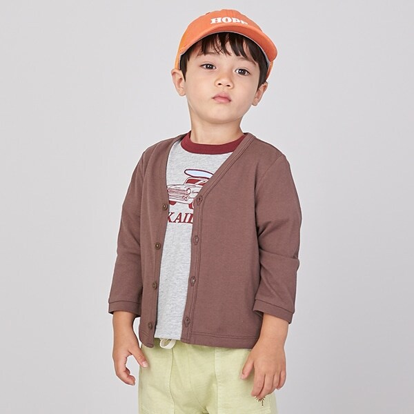 【UV加工】梨地カーディガン