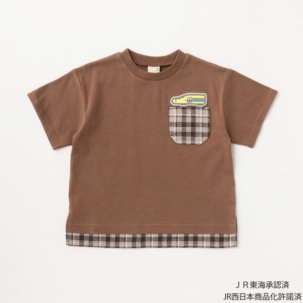 【特急コラボ】チェックポケットTシャツ