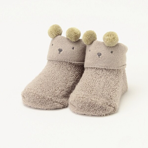 アニマルパイルカップソックス