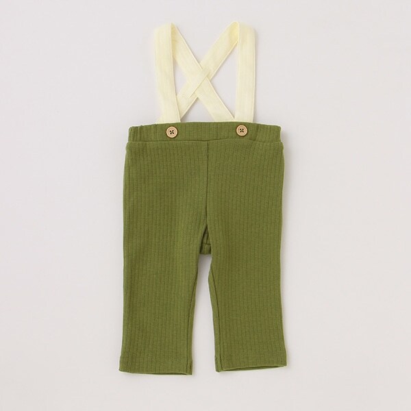 【抗菌防臭】ストラップリブパンツ