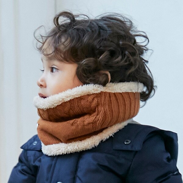 リバーシブルネックウォーマー