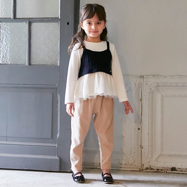 フライスサルエルパンツ