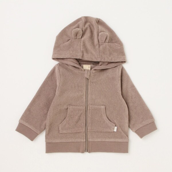 【弱酸性】アニマルジップパーカー