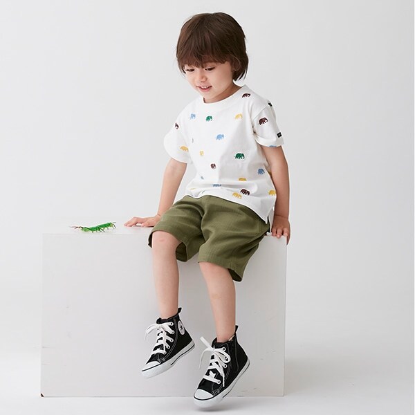 カラーハーフパンツ