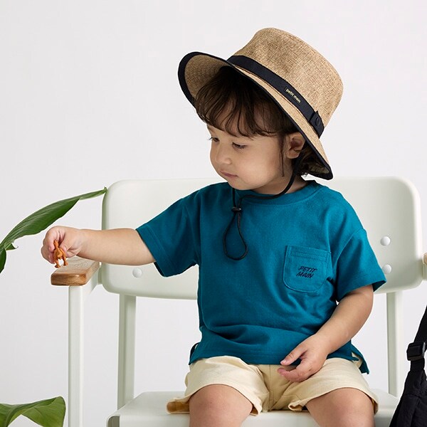 【一部店舗でも取り扱いあり】【プティプラ】刺しゅう半袖T