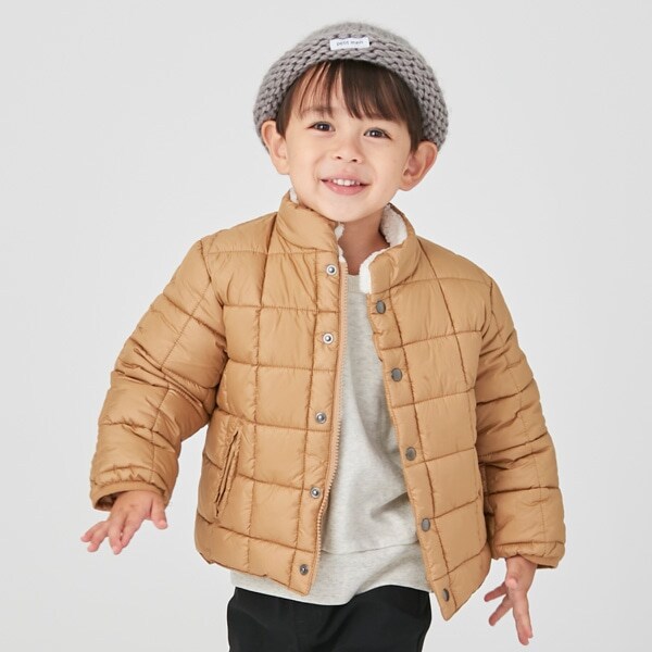 リバーシブル中綿ジャケット