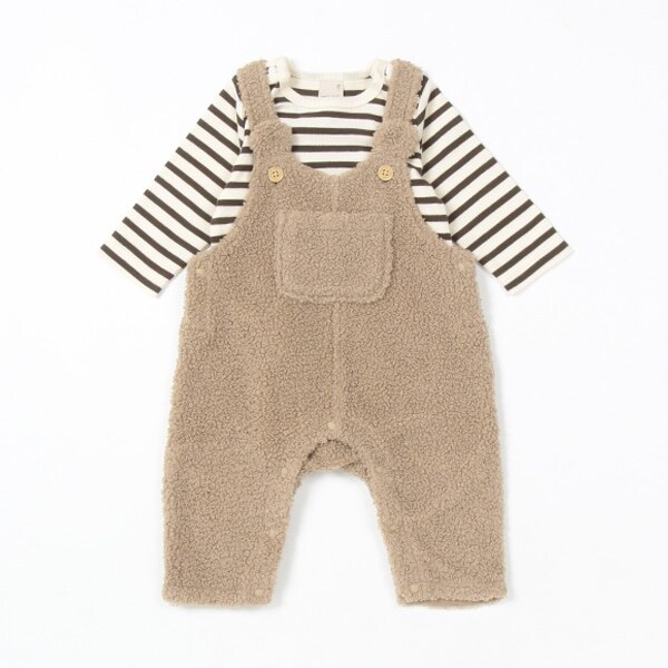 もこもこくまサロペット