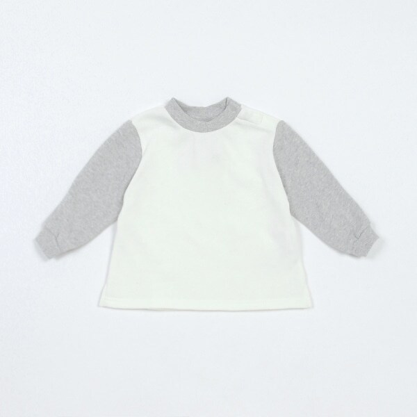 【& Re】配色裏起毛トレーナー