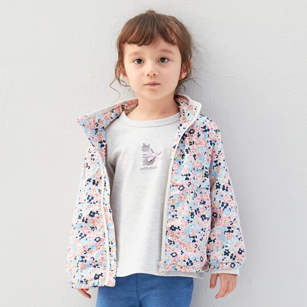 【リンク/撥水加工】切替ウィンブレ(キッズサイズ)