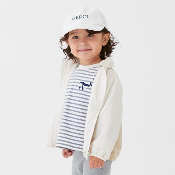 【リンク/撥水加工】切替ウィンブレ(キッズサイズ)