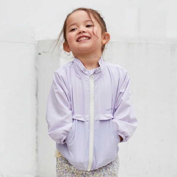 【リンク/撥水加工】切替ウィンブレ(キッズサイズ)