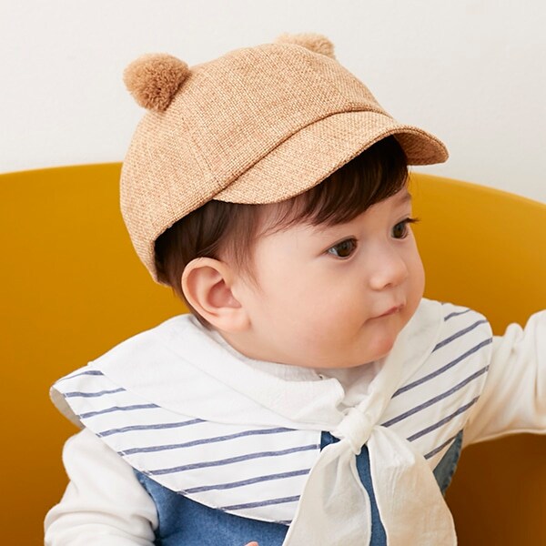 耳つきキャップ