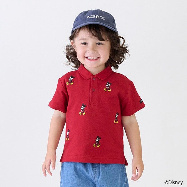 【Disney】ミッキー/ポロシャツ