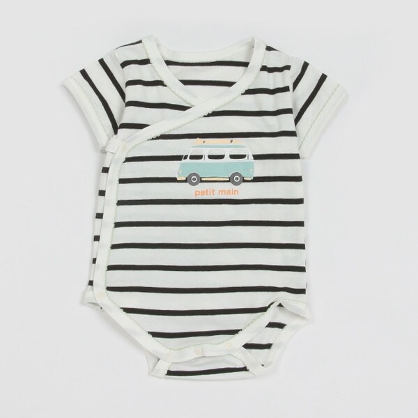 【プティプラ】半袖ロンパース